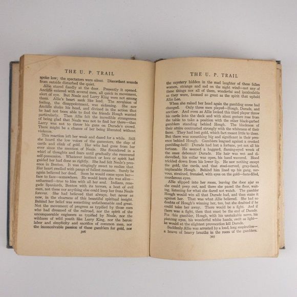 2/$50 - The U. P. Trail by Zane Grey - Picture 6 of 12